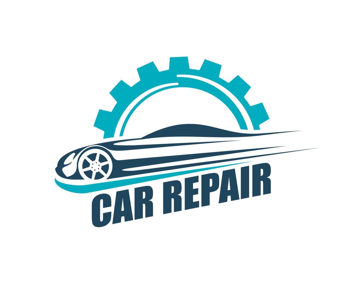 Car service, auto repair and maintenance icon 10876464 Vector Art at ...