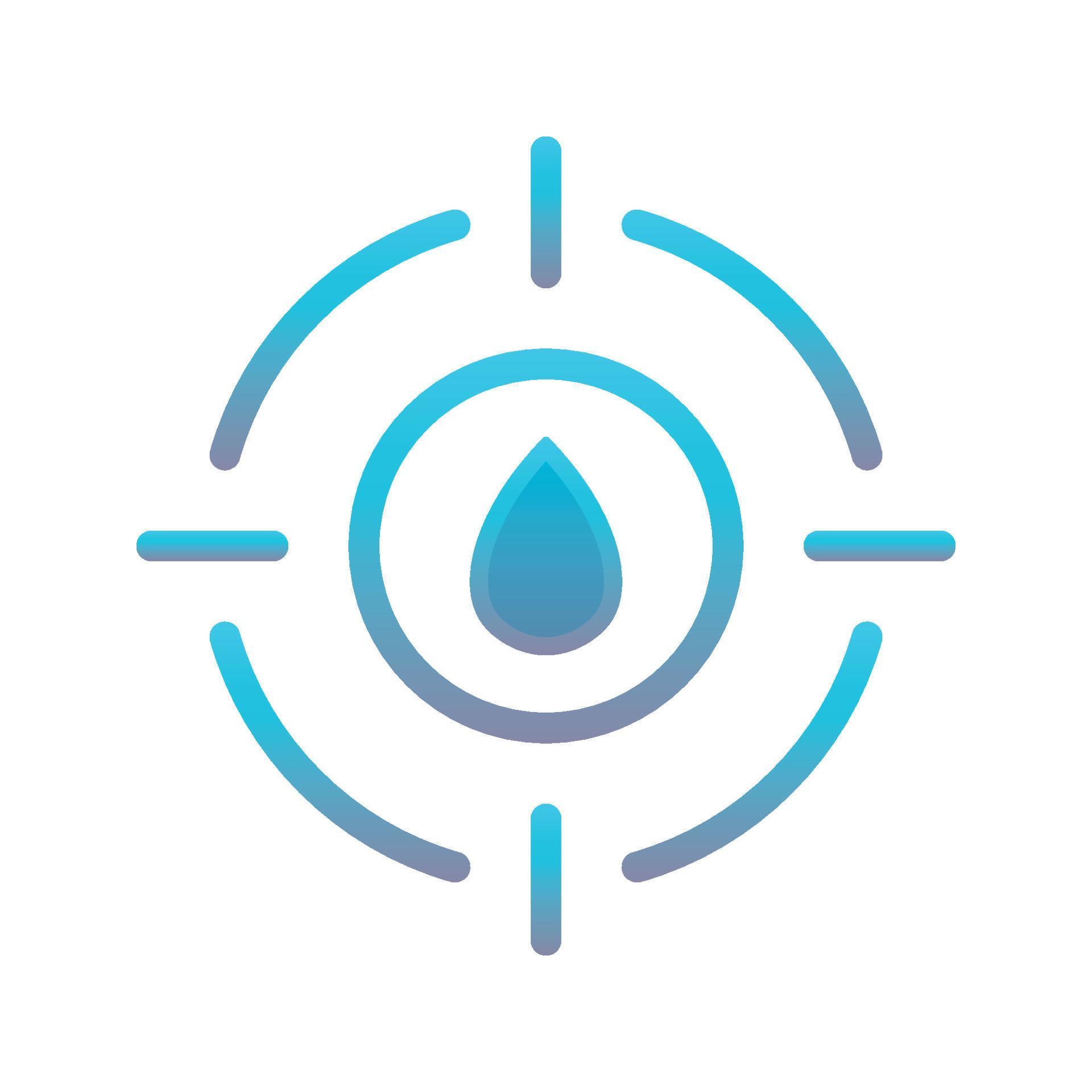 target water logo gradient design template icon element 10876544 Vector