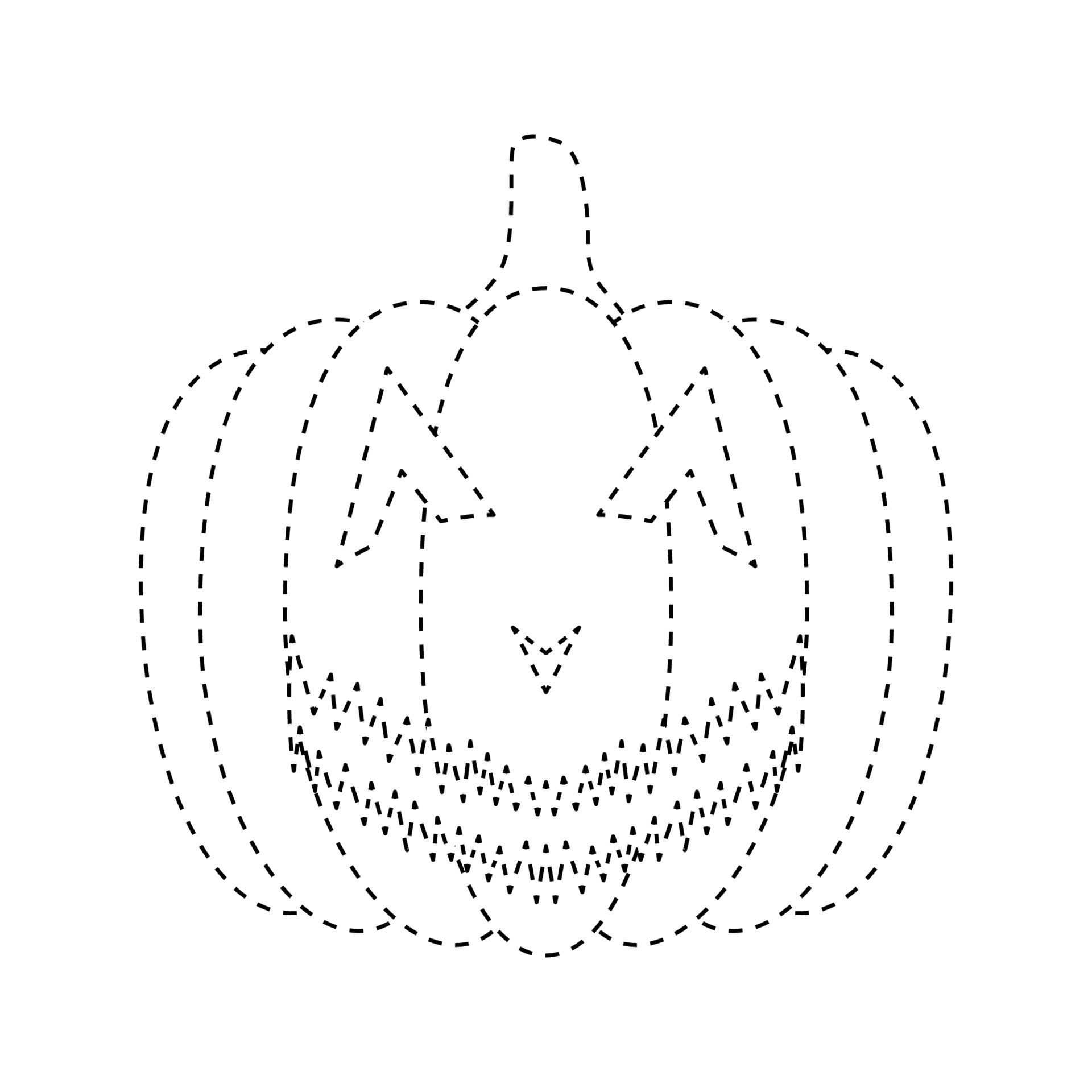 halloween-pumpkin-tracing-worksheet-for-kids-10876822-vector-art-at