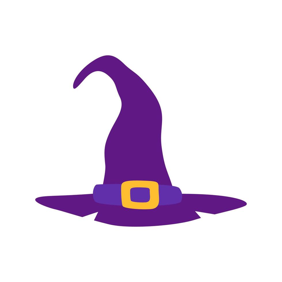 Wizard Hat isolated on white background vector