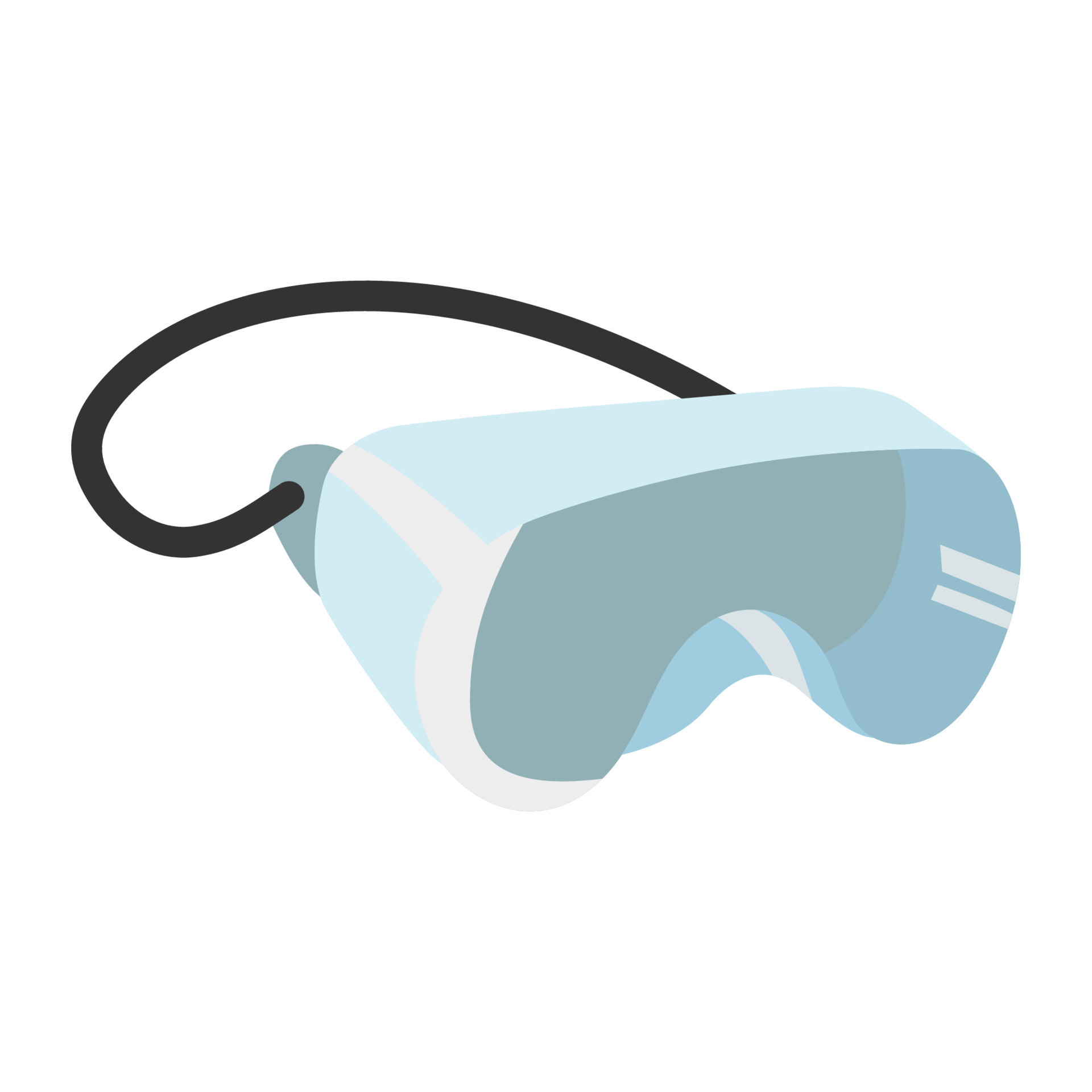 welding goggles vector drawing, illustration design 10879052 Vector Art