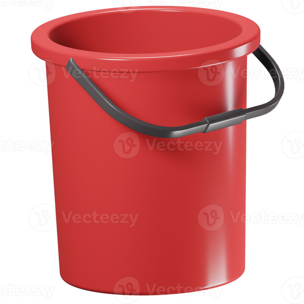 Bucket 3d Icon png