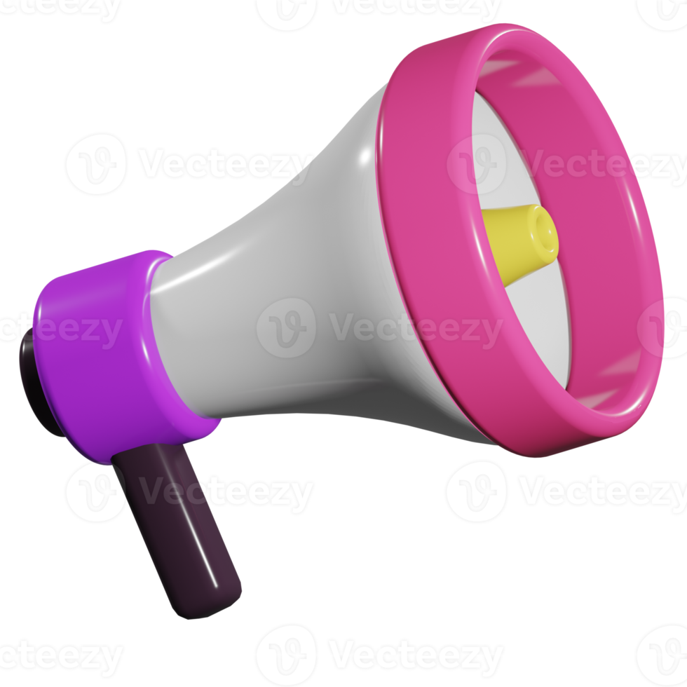 Megaphone 3d Icon png