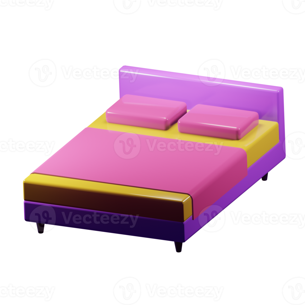 Bed 3d Icon png