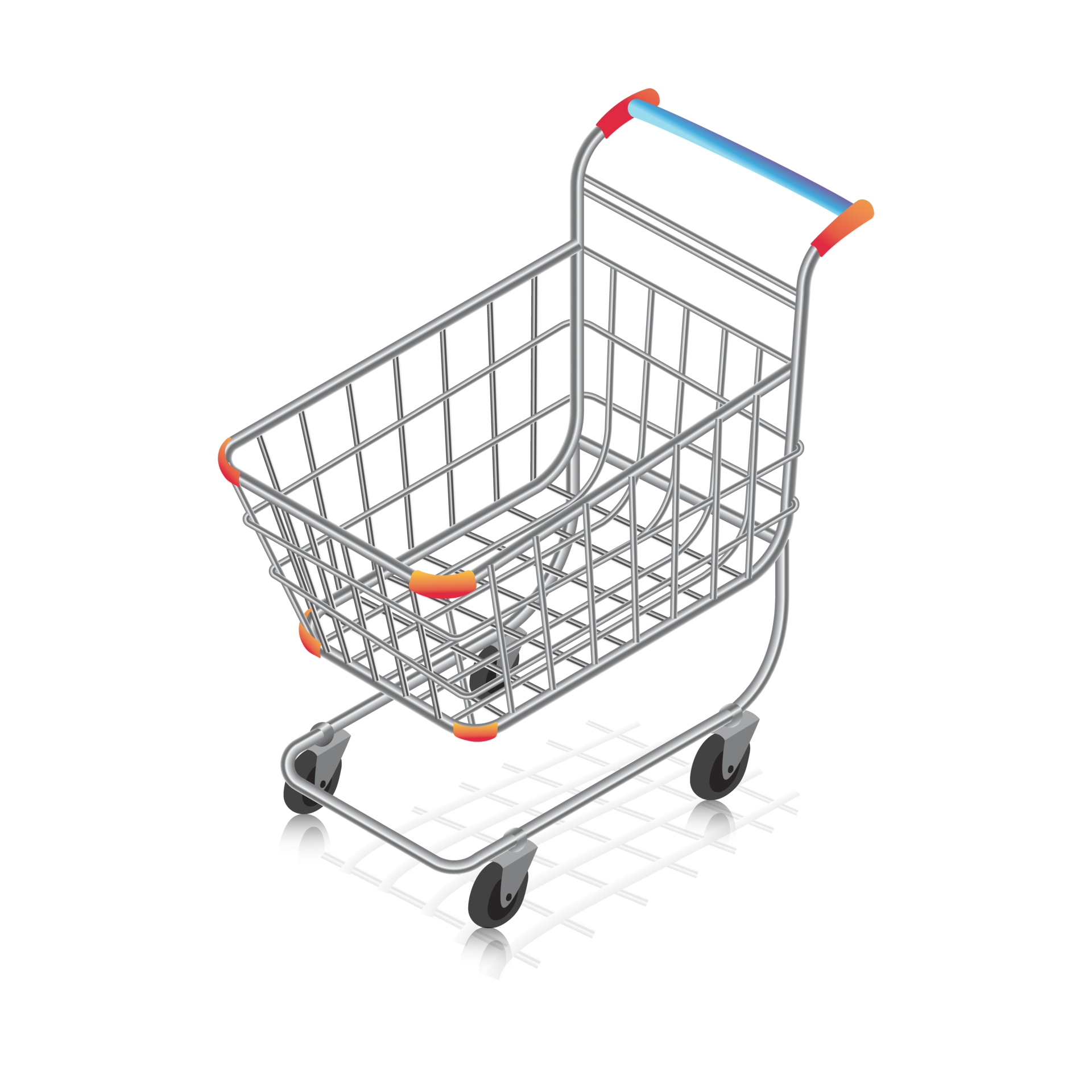 Shopping cart for or online shop for business online design