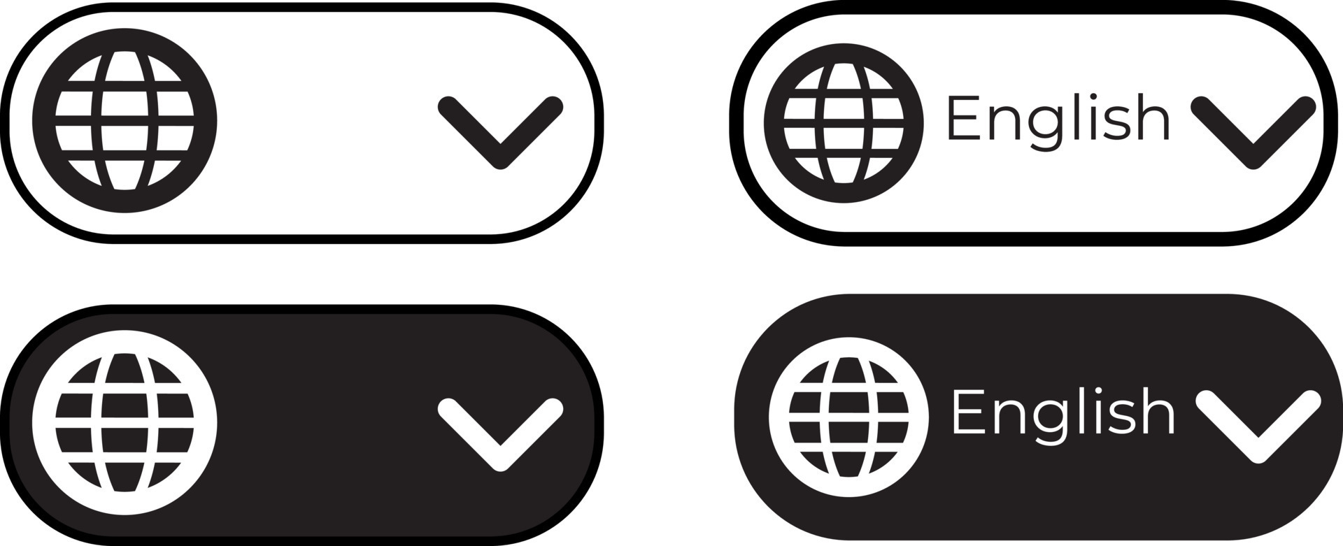 Translate Vector Icon Change Language Button Isolated On White translate-vector-icon-change-language-button-isolated-on-white