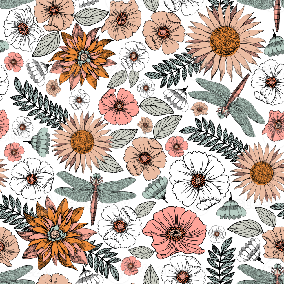 Aggregate more than 68 boho flower wallpaper best - in.cdgdbentre