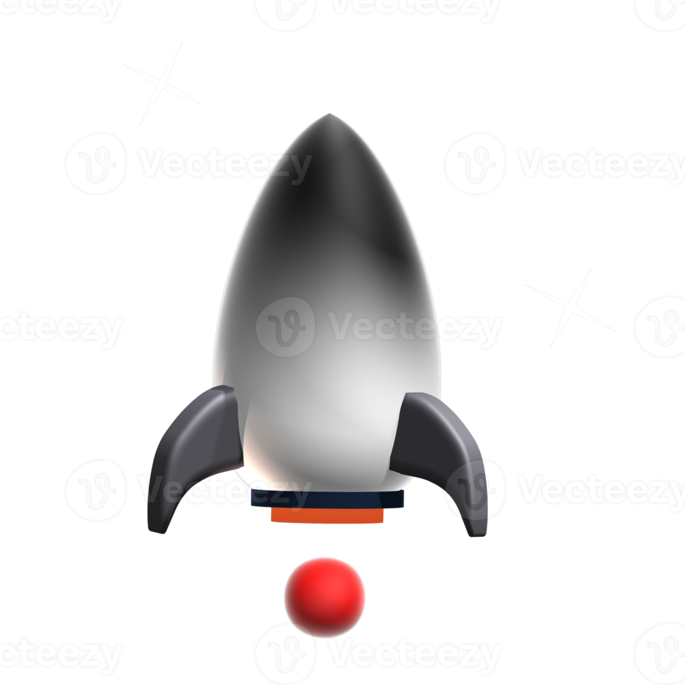 Rocket 3D Effects png