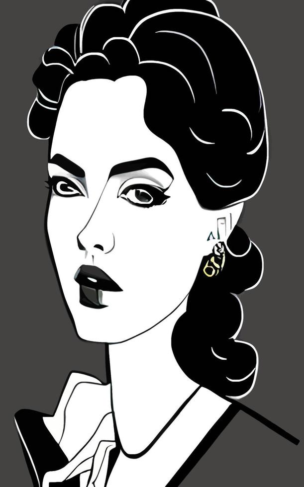 Female Fashion Drawing Sketches Vol. 1 vector
