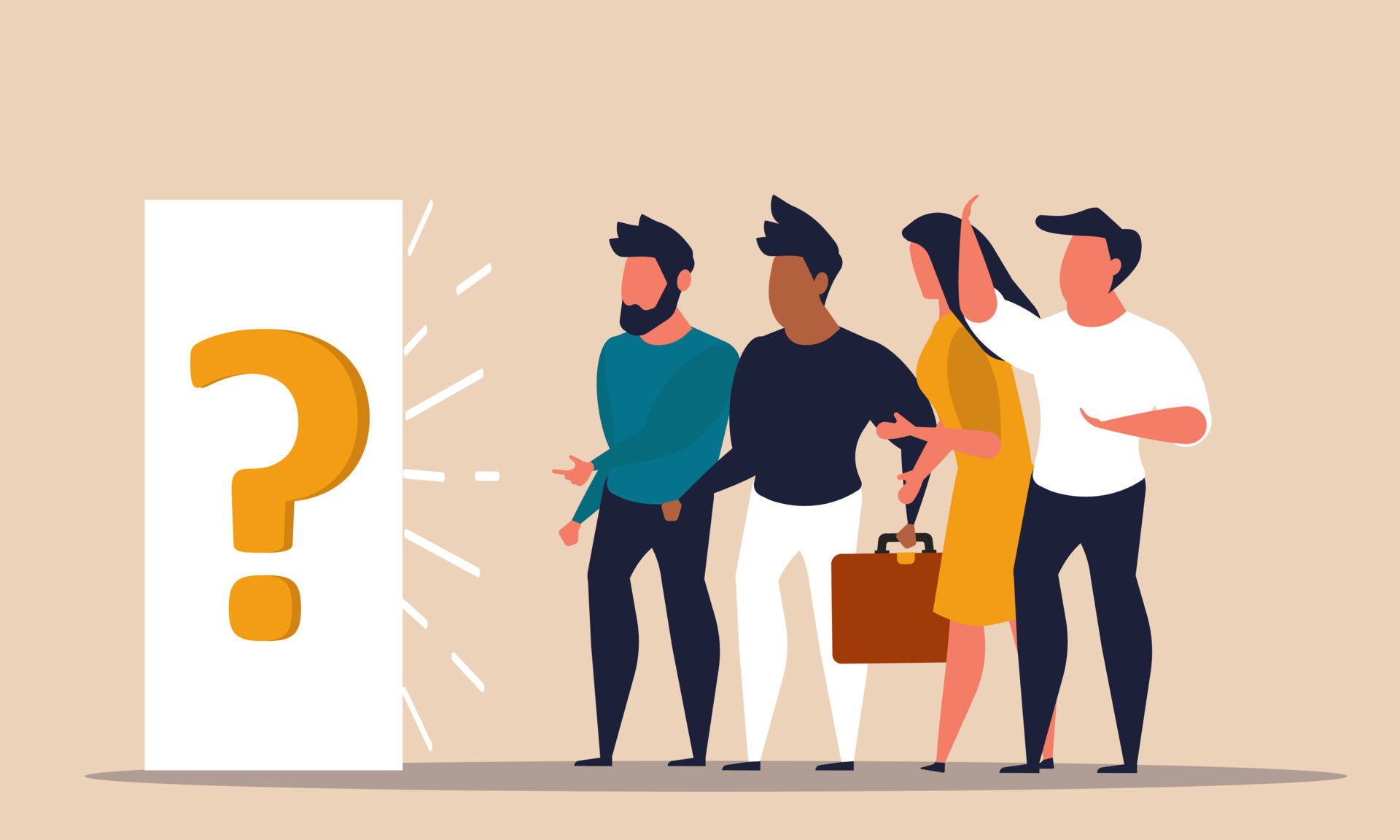 Unemployment office and jobless people. Job recruitment and search