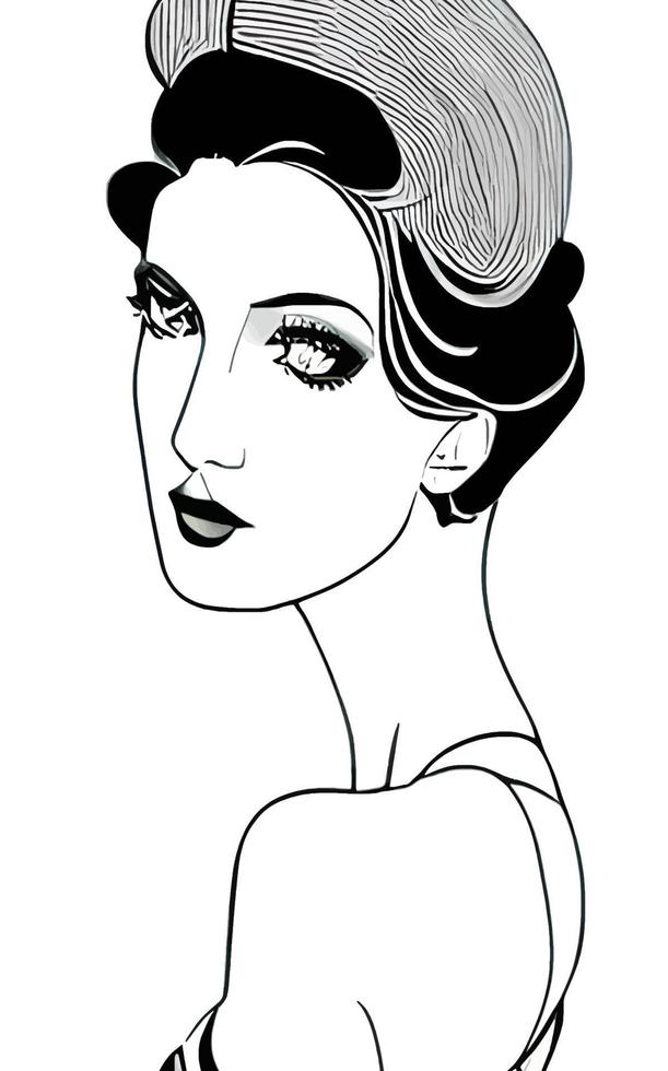 Female Fashion Drawing Sketches Vol. 1 10880673 Vector Art at Vecteezy