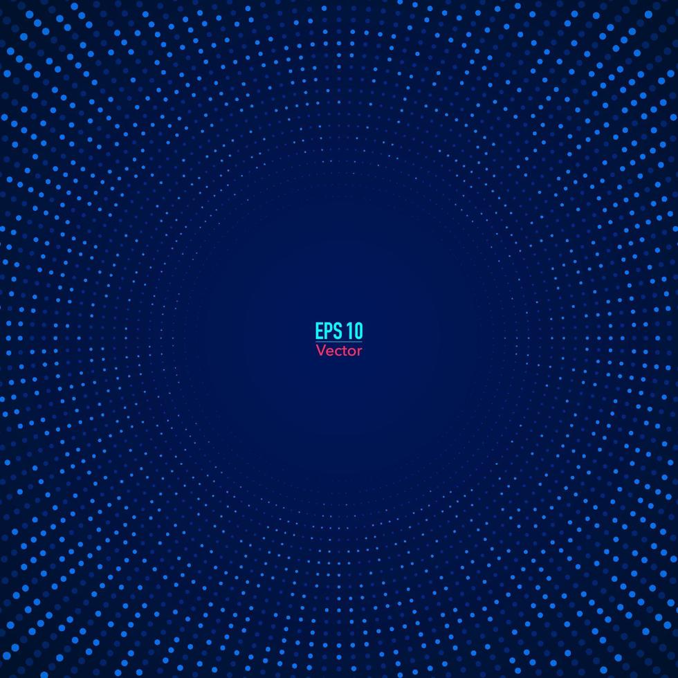 digital dotted background vector