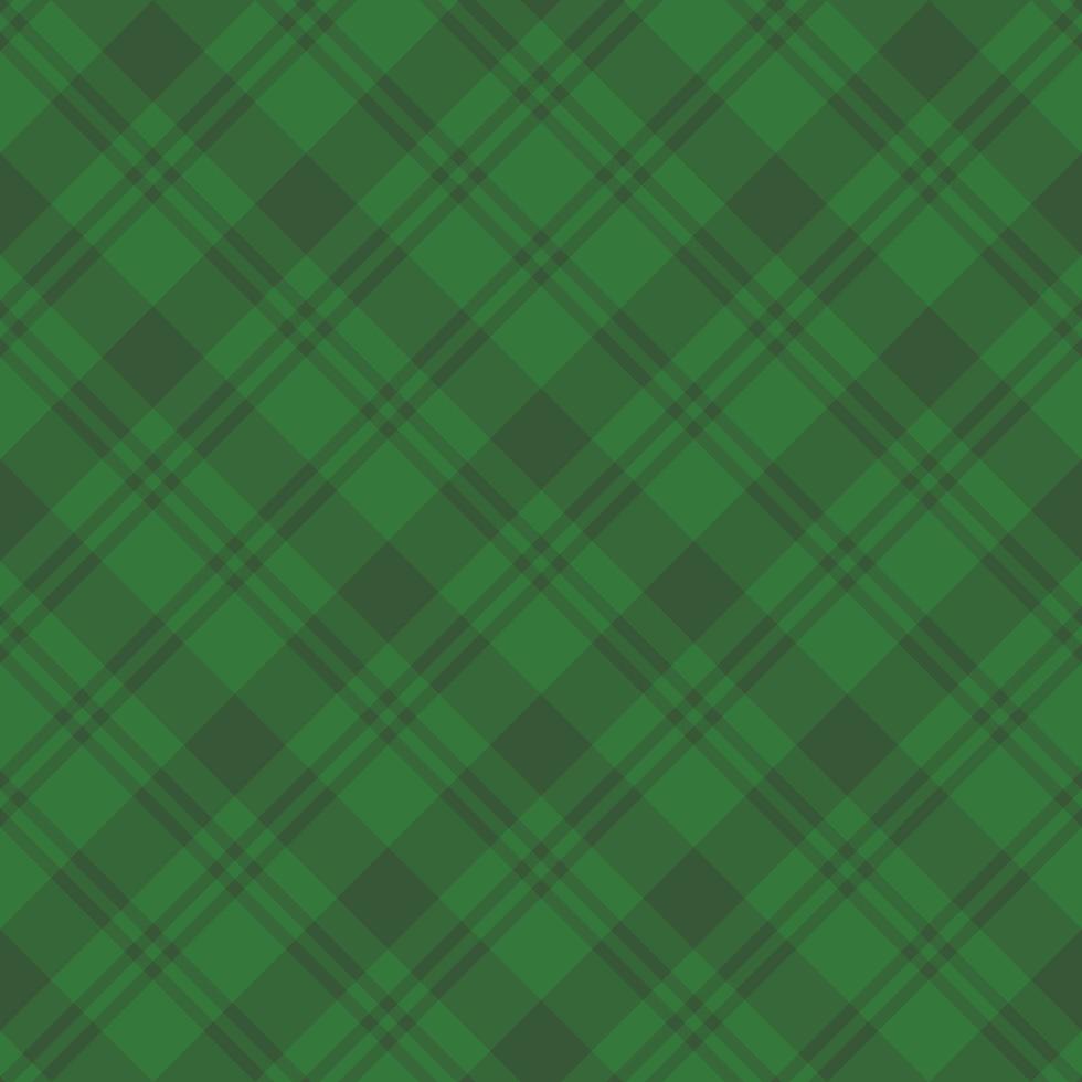 Seamless pattern in stylish dark green colors for plaid, fabric, textile, clothes, tablecloth and other things. Vector image. 2