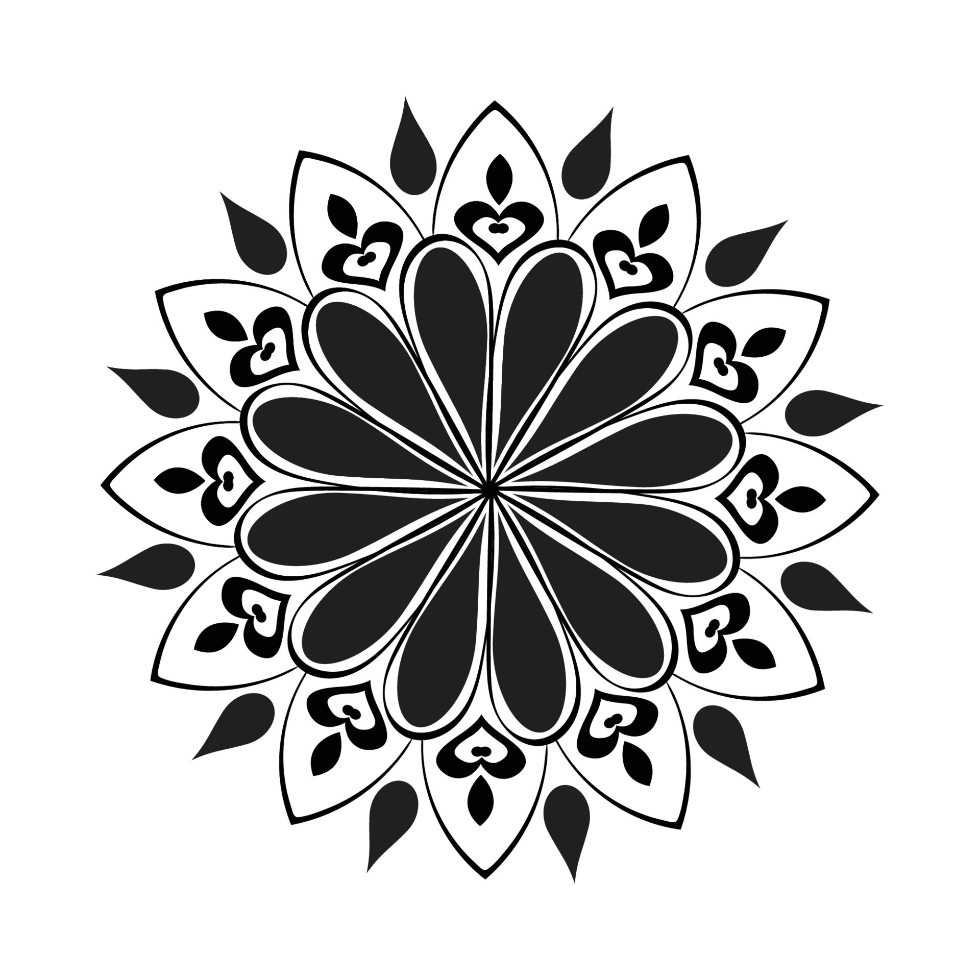 Mandala Art design in circle. 10881242 Vector Art at Vecteezy