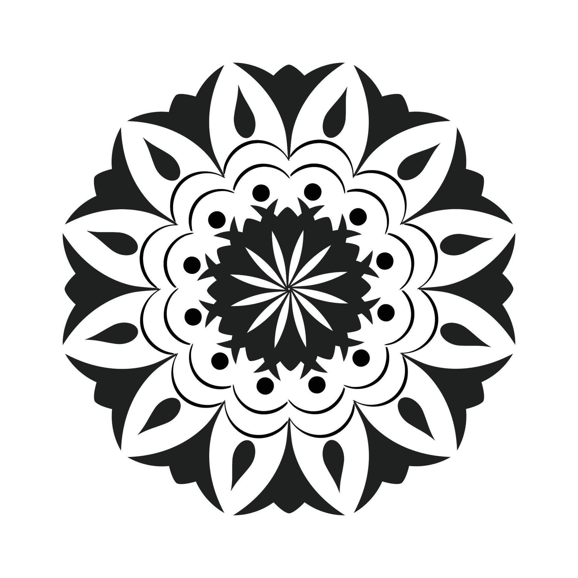 Mandala Art design in circle. 10881272 Vector Art at Vecteezy