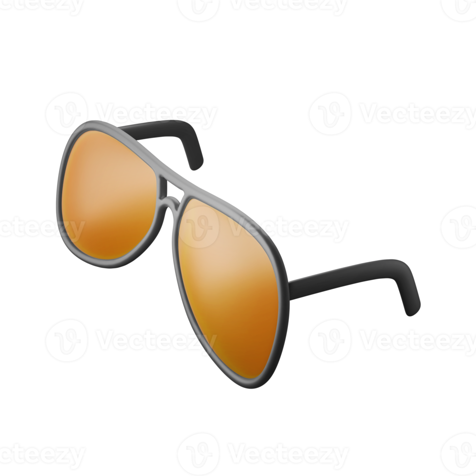 stylish summer sunglasses eyewear 3d icon png