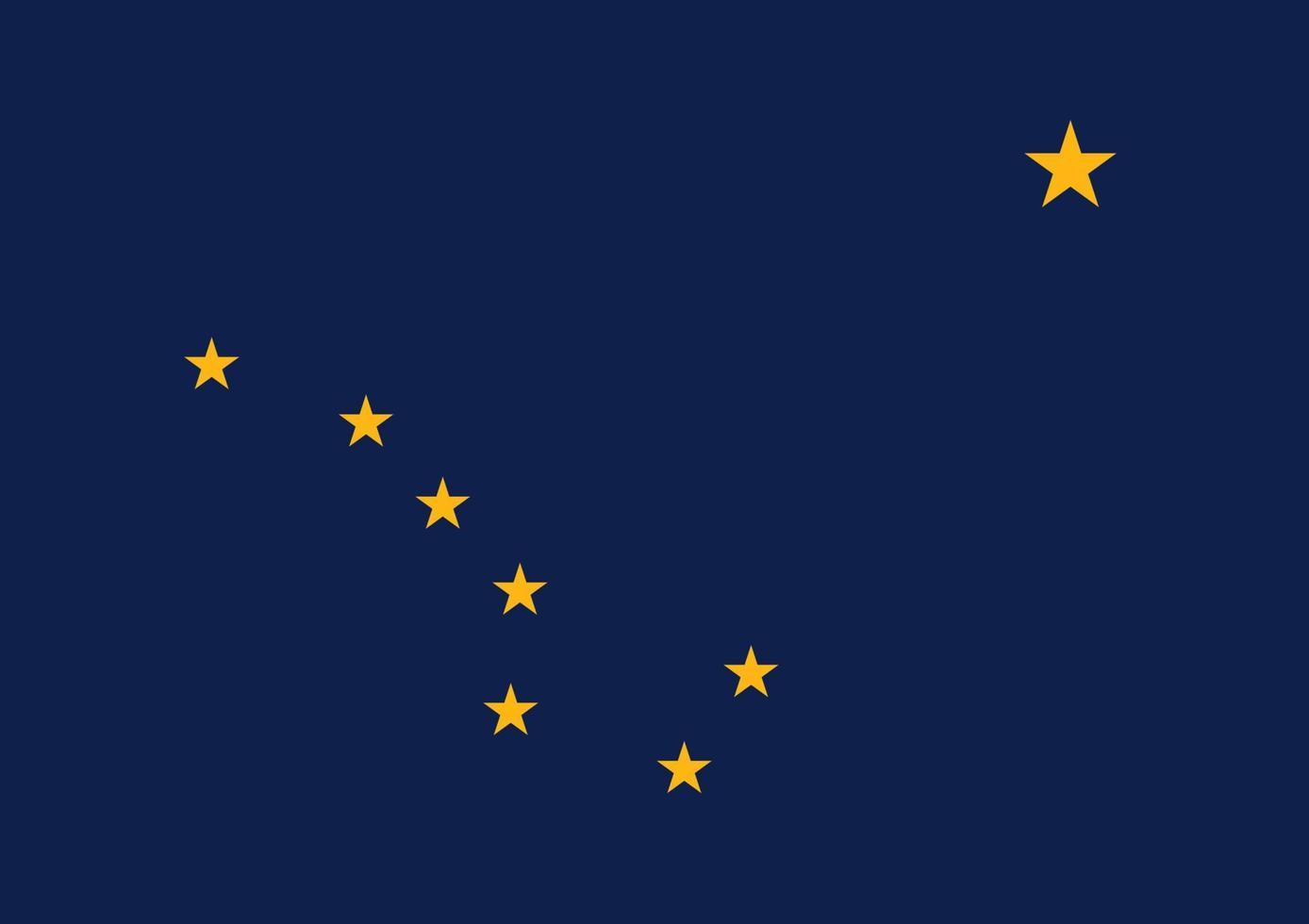 Flag Alaska vector illustration symbol national country icon. Freedom nation flag Alaska independence patriotism celebration design government international official symbolic object culture