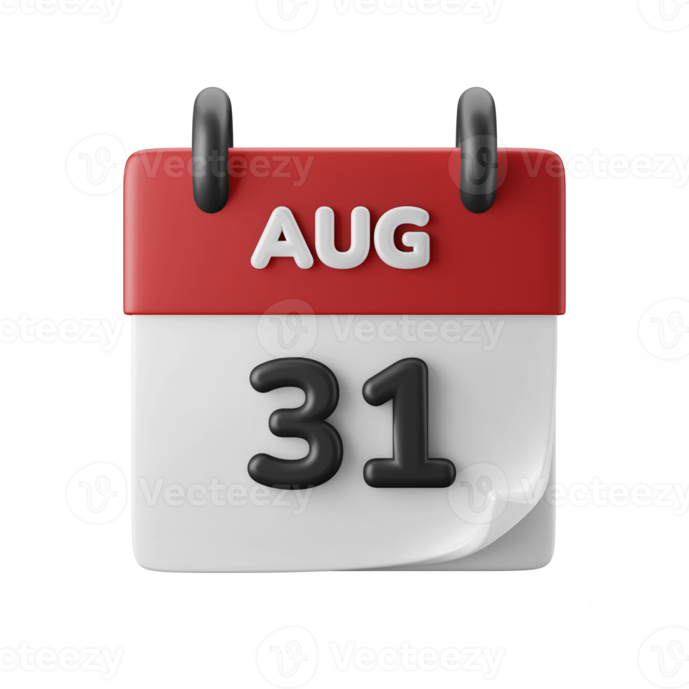 calendar time schedule 3d icon illustration png