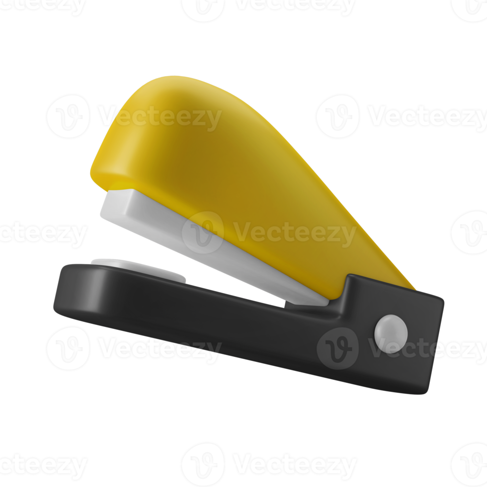 mechanical office stapler 3d illustration icon png