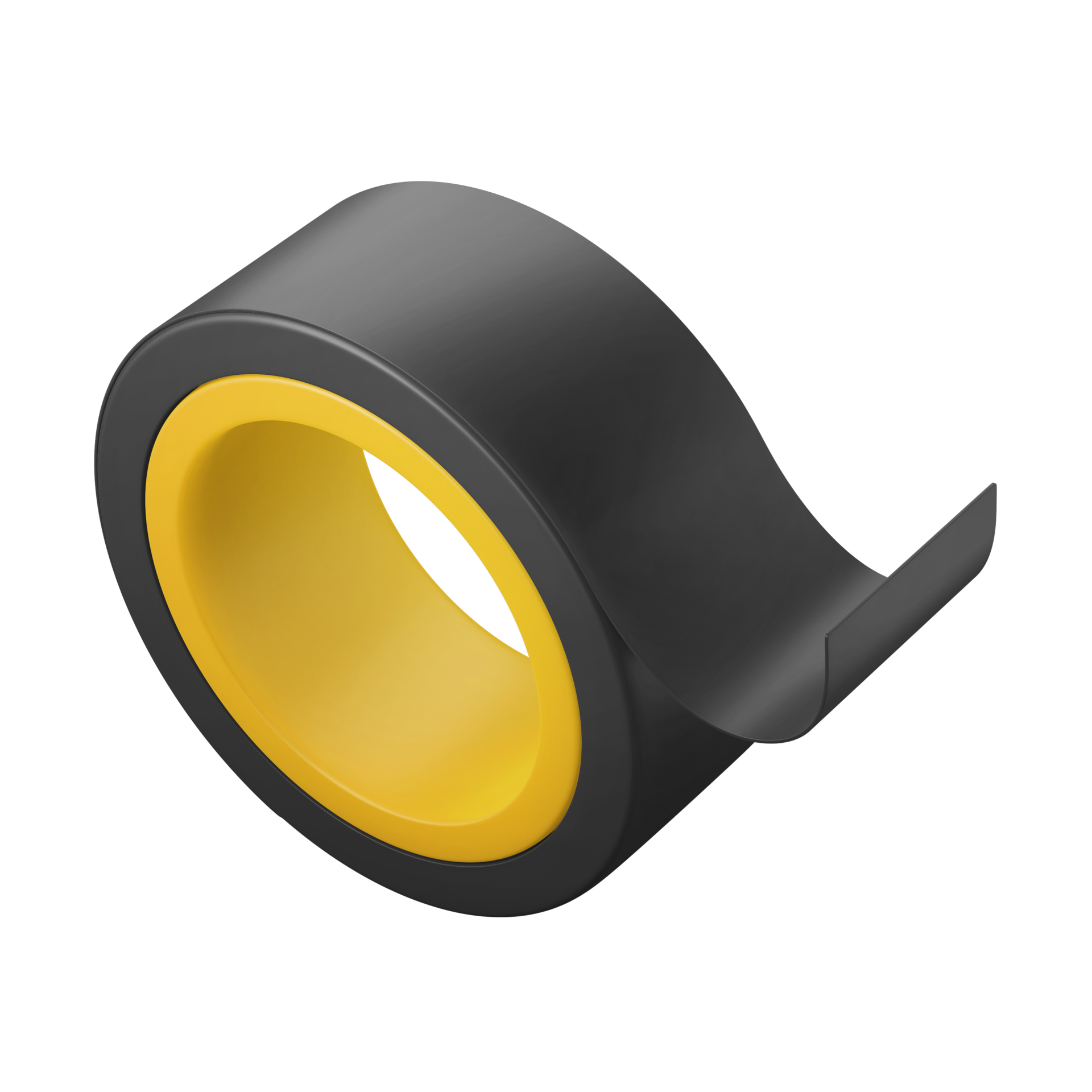 long roll rectangular adhesive duct tape 3d icon illustration 10882105 PNG