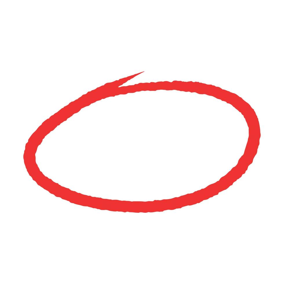 Hand draw marker highlight and arrow sign icon. Pen sketch scribble