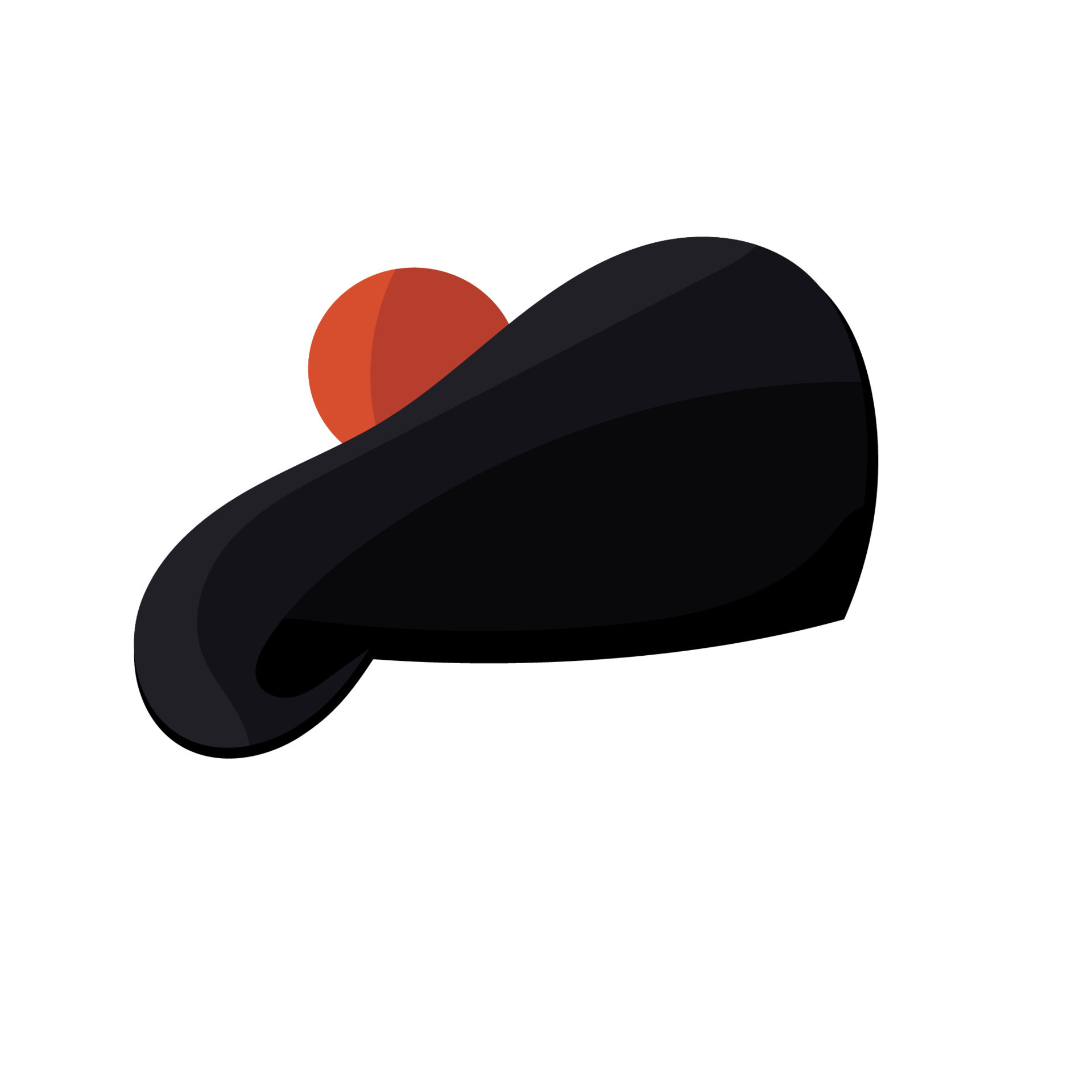 Balmoral bonnet accessory hat woman vector illustration icon. Fashion