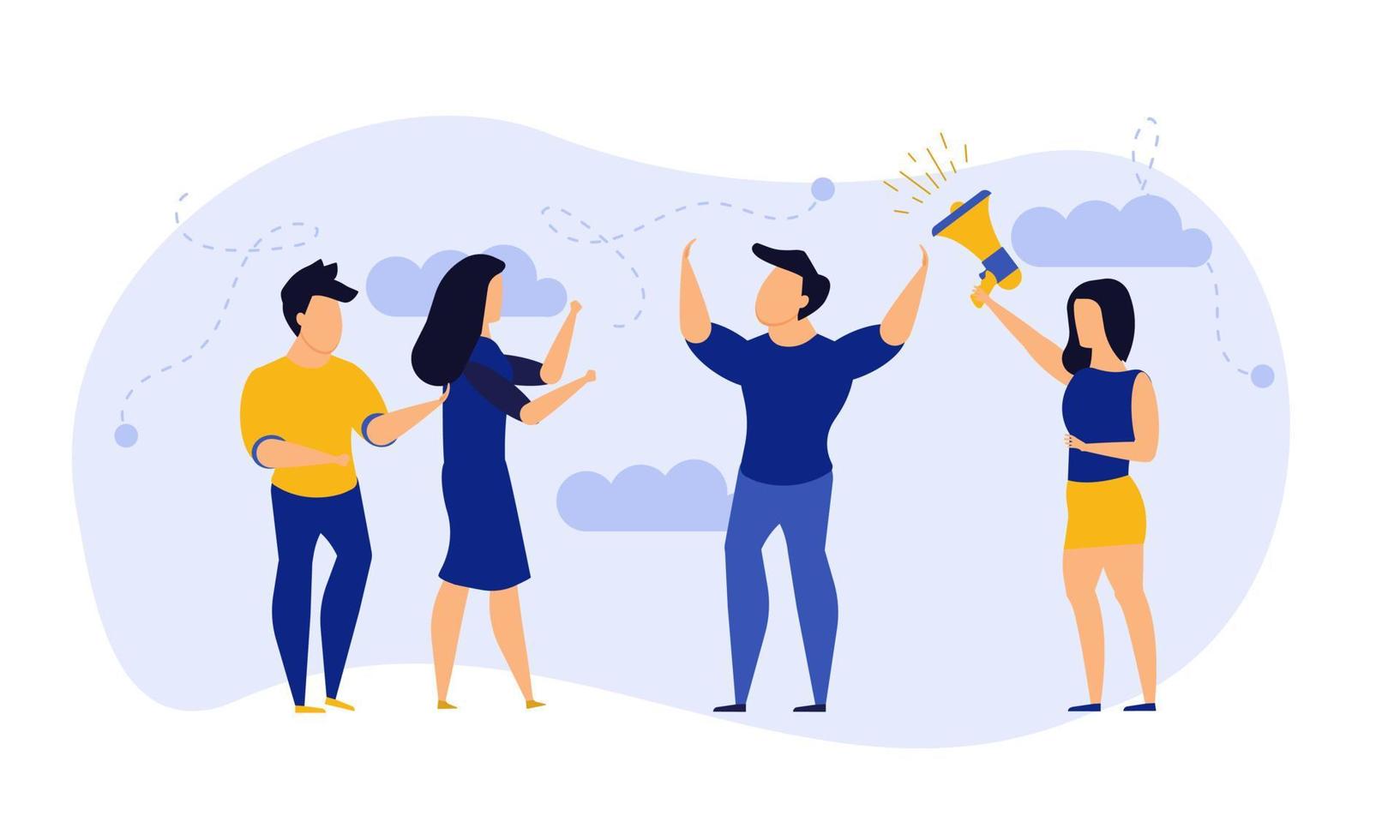 Business people winner prize customer vector illustration employee. Man and woman celebration first quality rank. Office people reward cup trophy up success. Award leader victory goal challenge