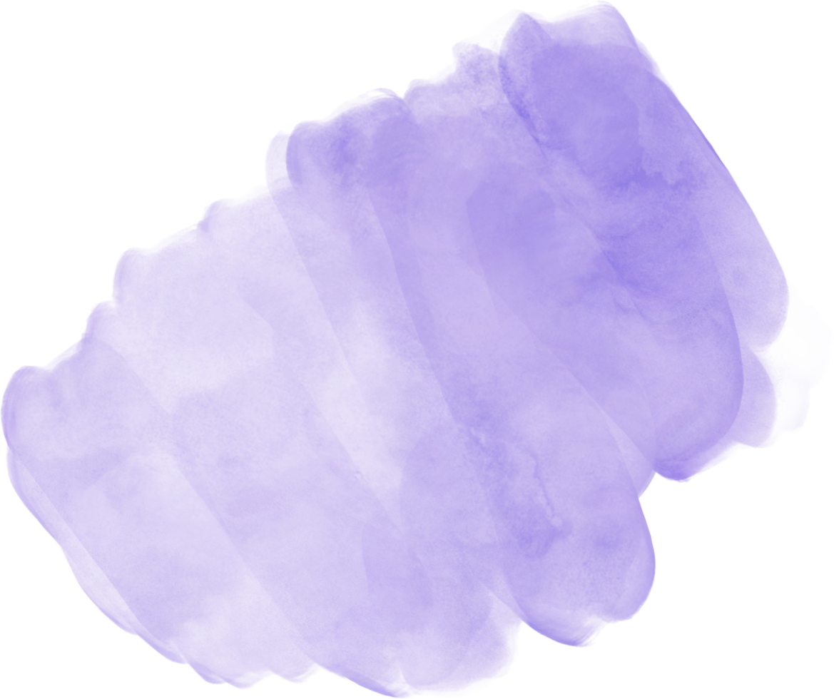 purple watercolor splash clip art