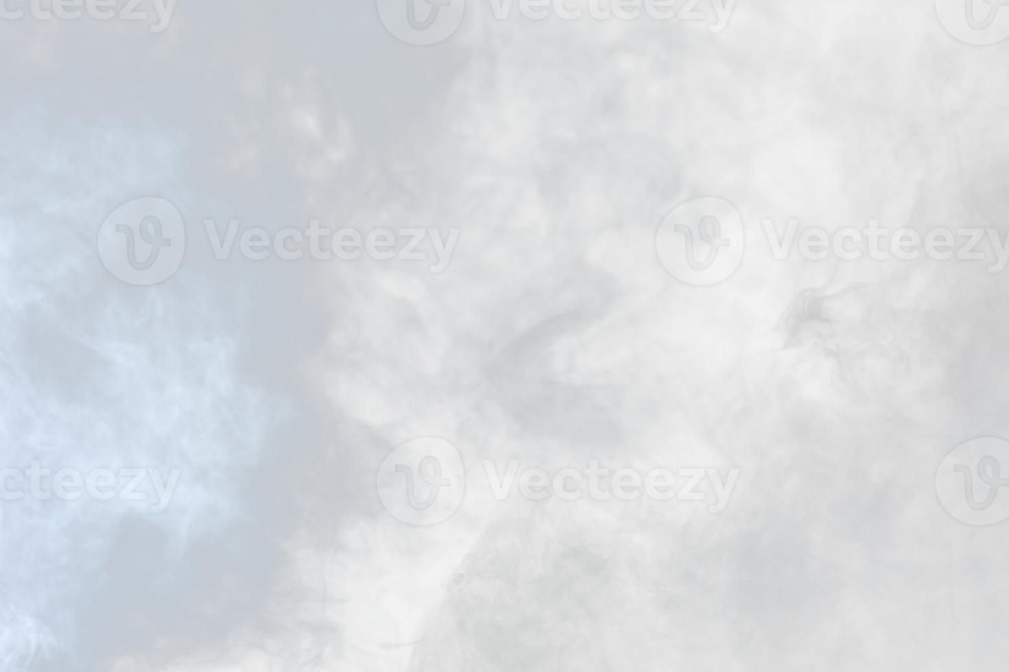 Dense Fluffy Puffs of White Smoke and Fog on transparent png Background, Abstract Smoke Clouds, Movement Blurred out of focus. Smoking blows from machine dry ice fly fluttering in Air, effect texture