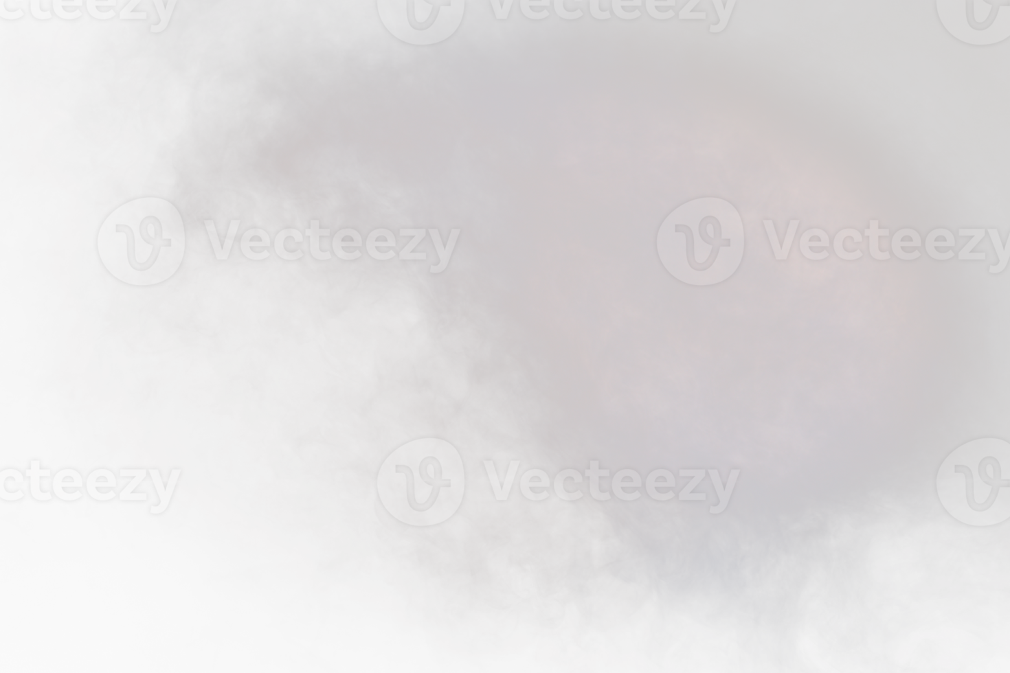 Dense Fluffy Puffs of White Smoke and Fog on transparent png Background, Abstract Smoke Clouds, Movement Blurred out of focus. Smoking blows from machine dry ice fly fluttering in Air, effect texture