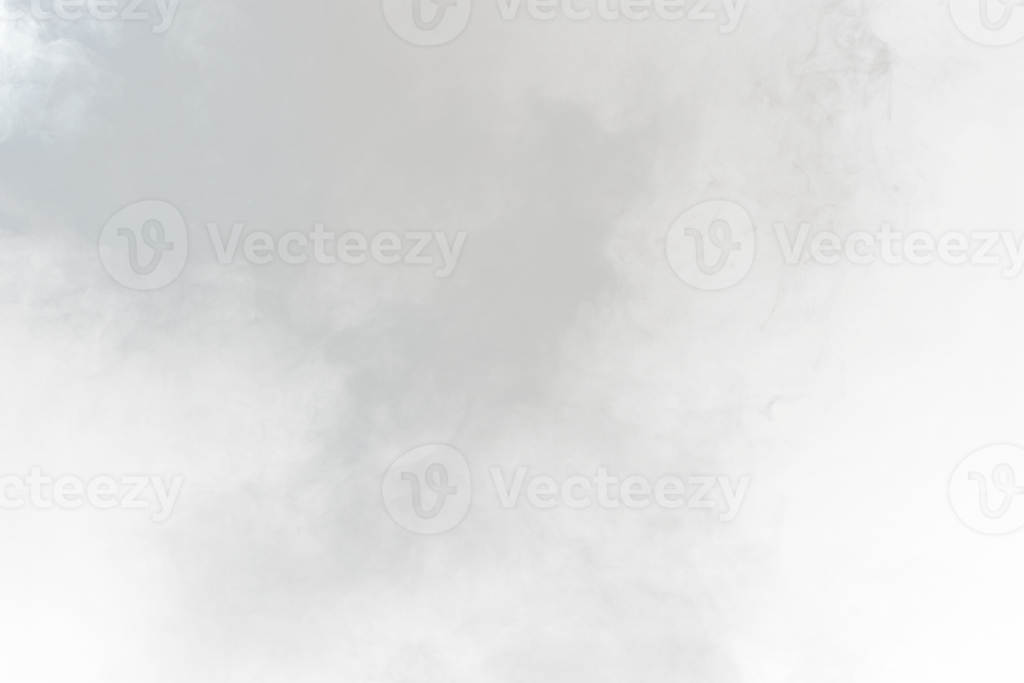 Dense Fluffy Puffs of White Smoke and Fog on transparent png Background, Abstract Smoke Clouds, Movement Blurred out of focus. Smoking blows from machine dry ice fly fluttering in Air, effect texture