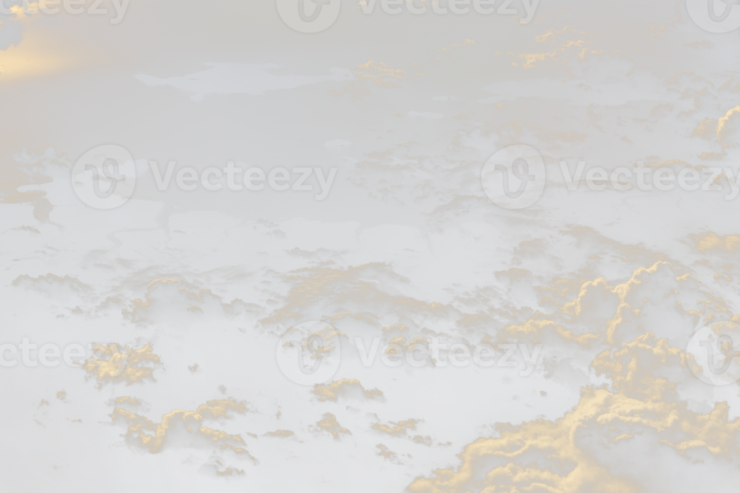 nuage dans l'atmosphère du ciel depuis l'avion, par les fenêtres se trouve le ciel de cumulus cloudscape et le ciel sous le soleil. vue d'en haut le nuage est magnifique avec un fond abstrait climat météo à haut niveau png