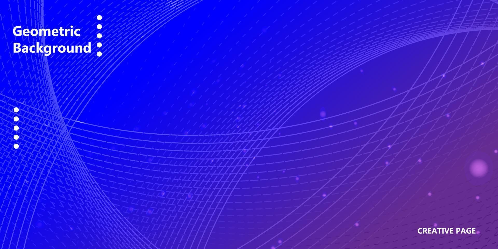 Modern abstract background vector illustration. Banner design concept creative geometric shape element. Cover pattern web futuristic trendy style. Digital poster gradient page