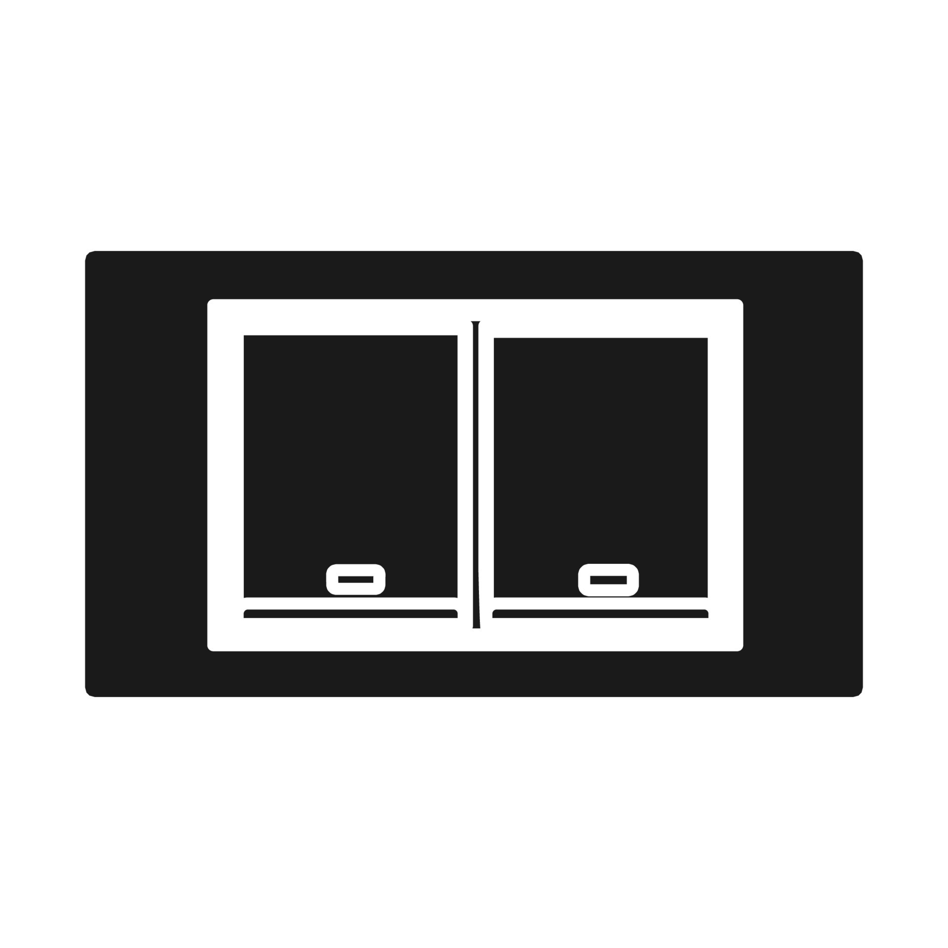 Light switch vector illustration electricity off power icon black solid