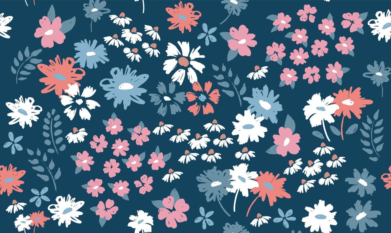 fondo floral para textiles, traje de baño, papel tapiz, cubiertas de patrón, superficie, papel de regalo vector