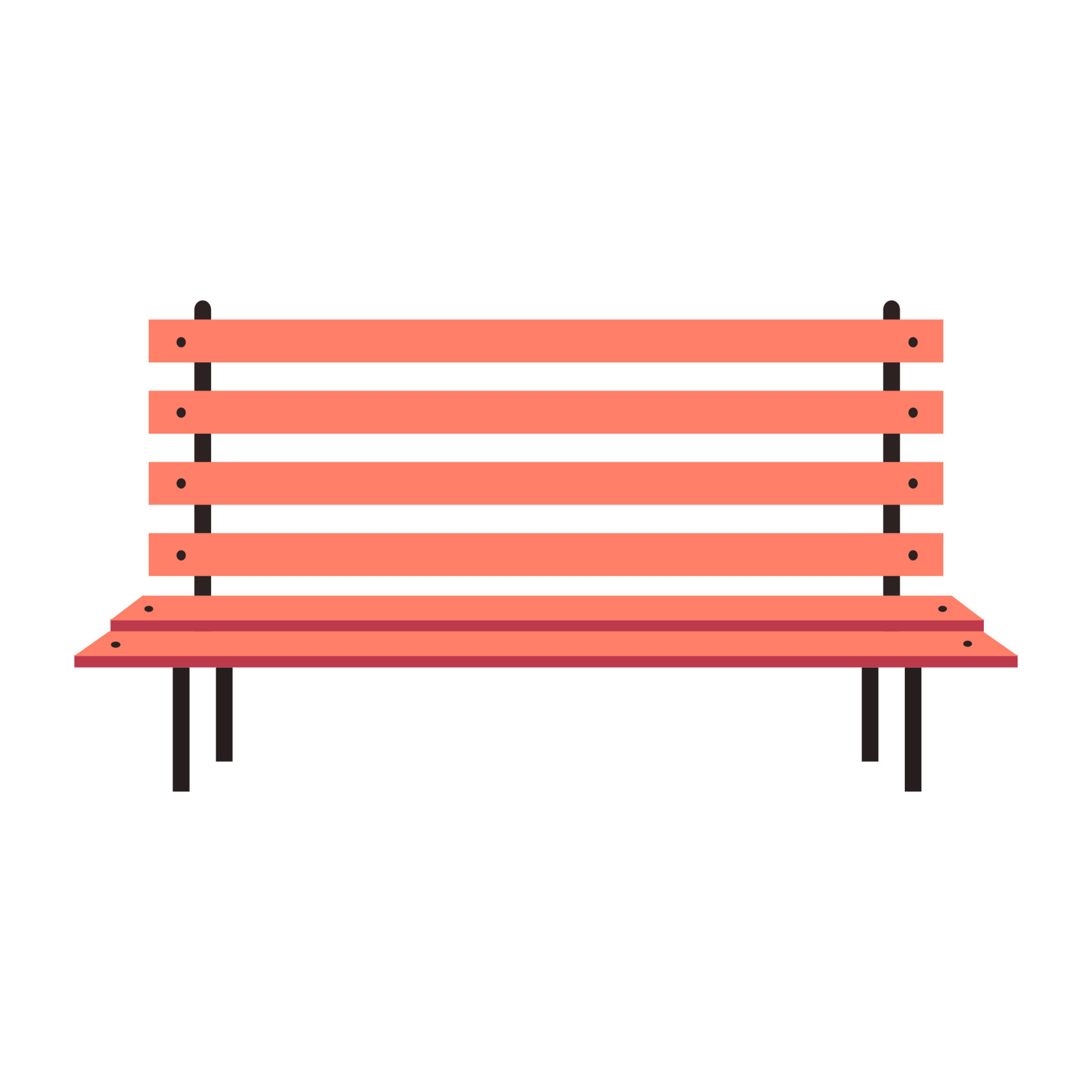 Park bench vector furniture illustration wooden city seat. City street icon park bench on brown color isolated white. Outdoor front view summer cartoon public seat icon architecture town element 10885670 Vector Art Park bench vector furniture illustration wooden city seat. City street icon park bench on brown color isolated white. Outdoor front view summer cartoon public seat icon architecture town element 10885670 Vector Art