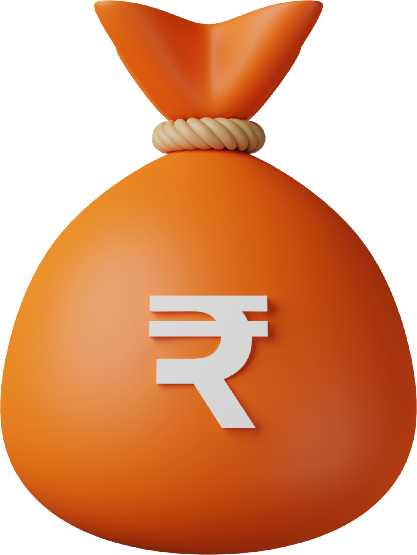 Orange Geldsack Rupie 3d Illustration 10886025 PNG orange-geldsack-rupie-3d-illustration-10886025-png