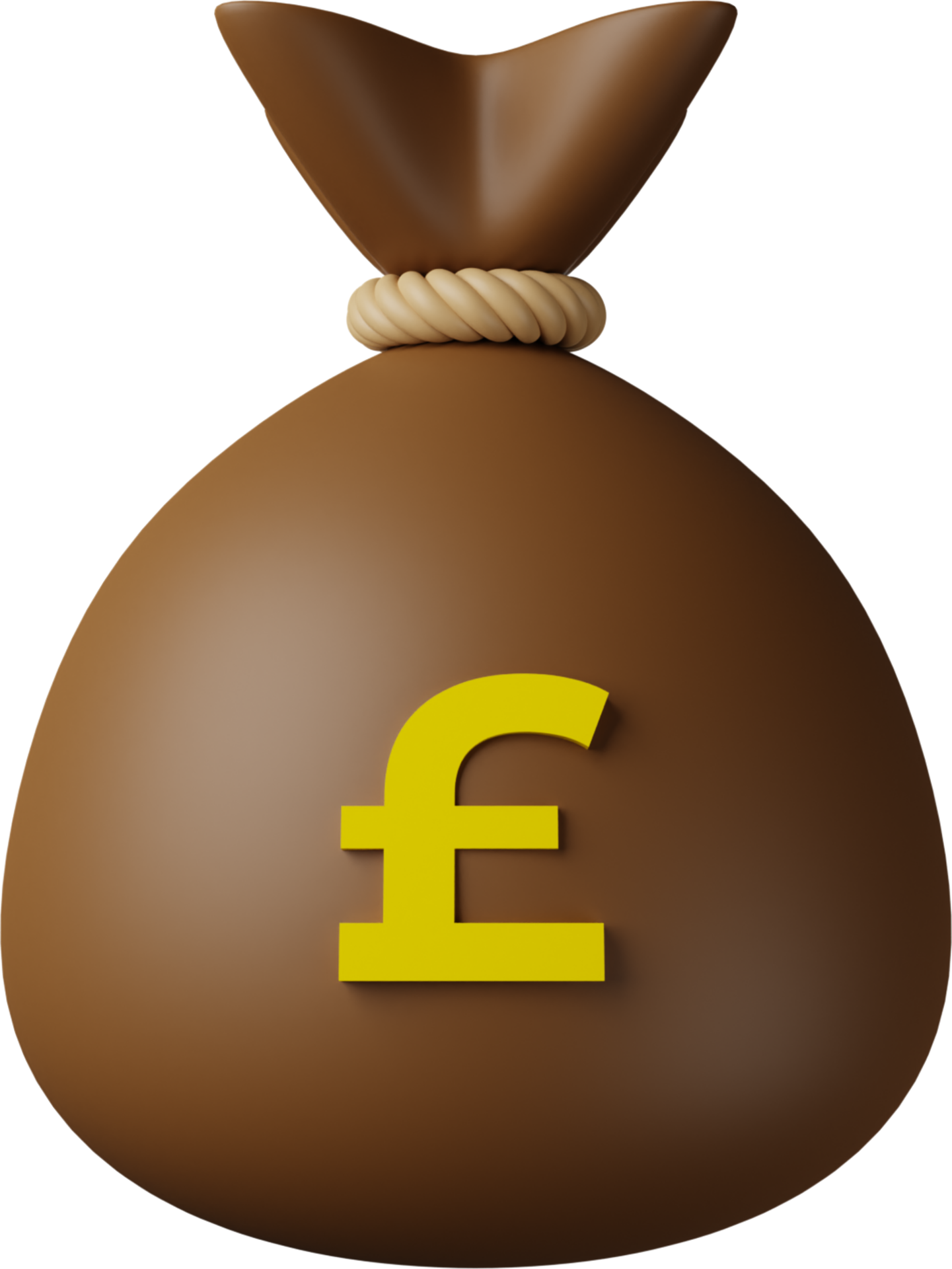 Brown Money Bag Pound 3D Illustration 10886086 PNG brown-money-bag-pound-3d-illustration-10886086-png