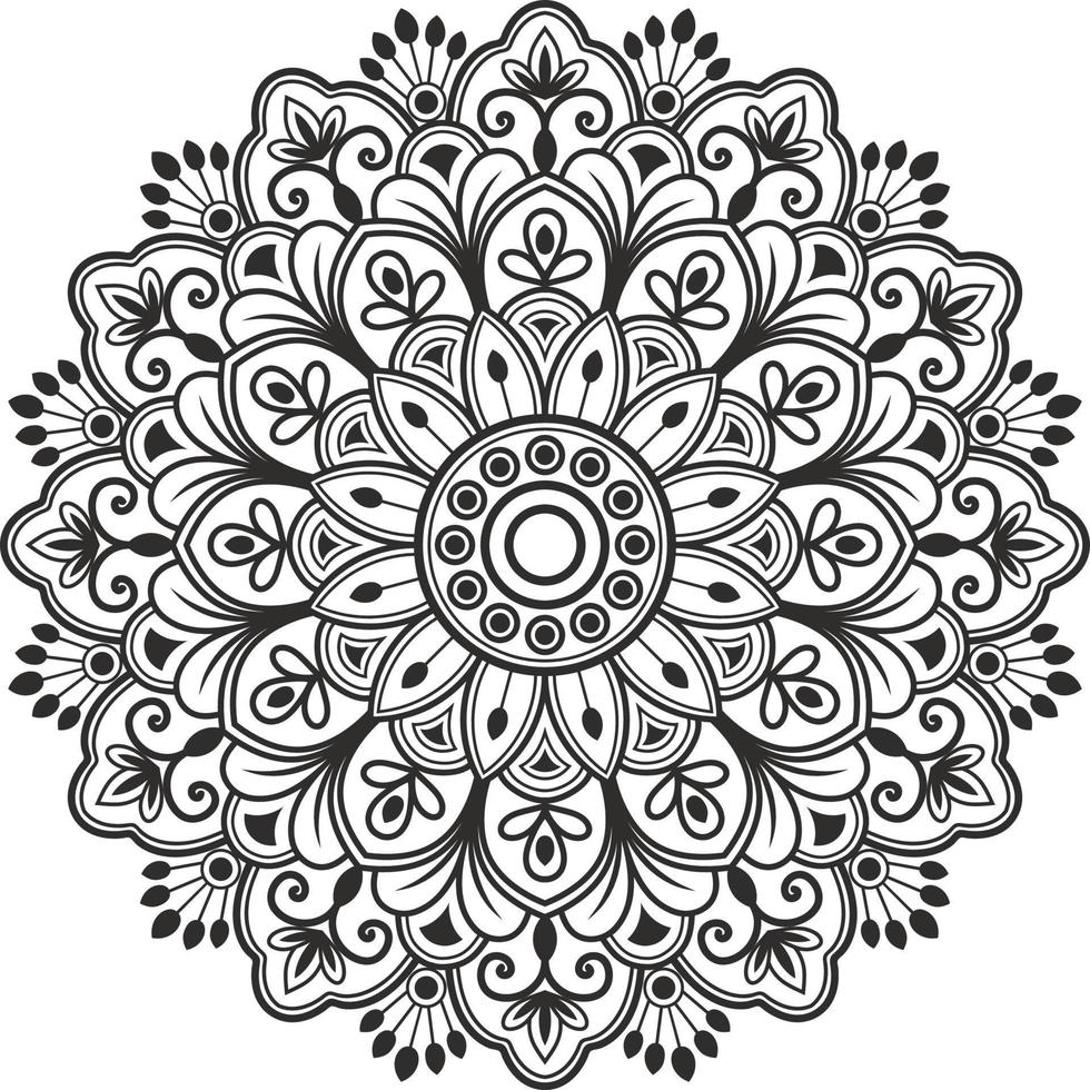 Floral background design vector