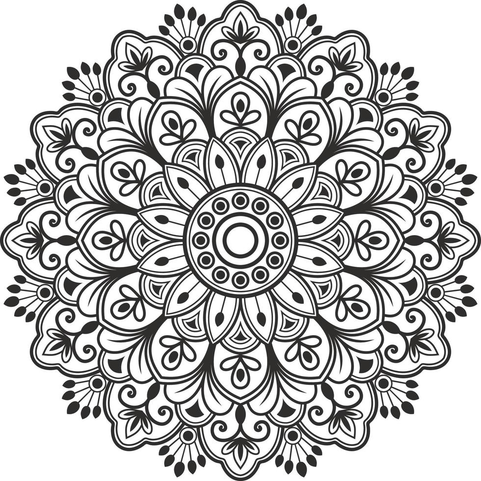 Floral background design vector