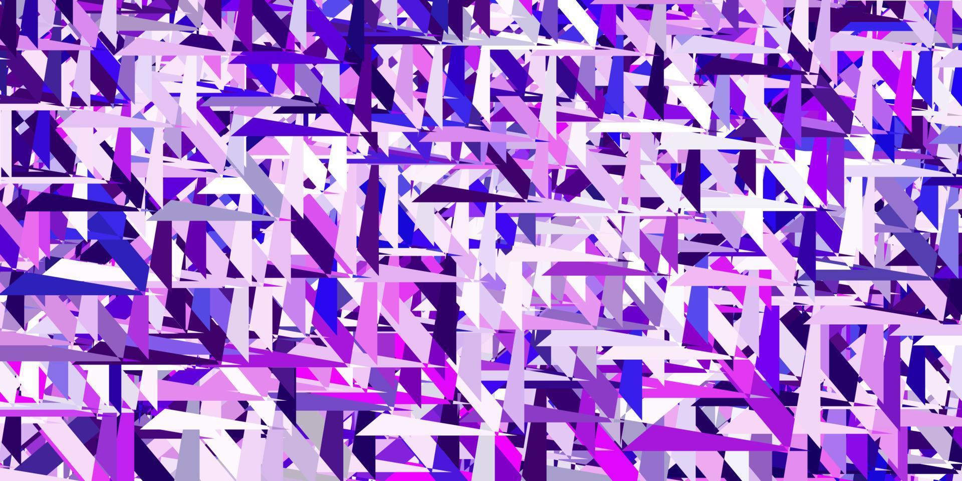 Light purple vector pattern with polygonal shapes.