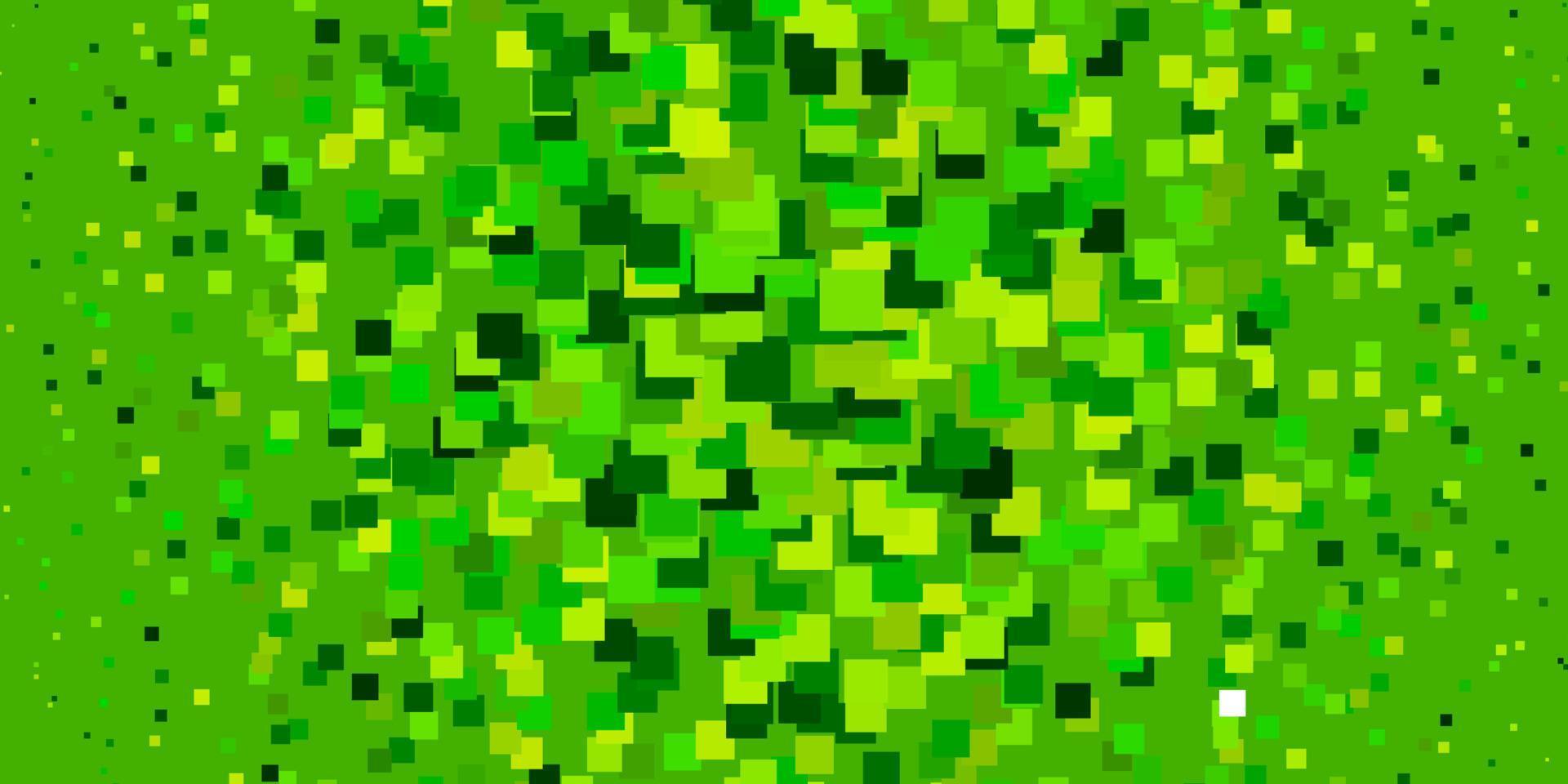 plantilla de vector verde claro con rectángulos.
