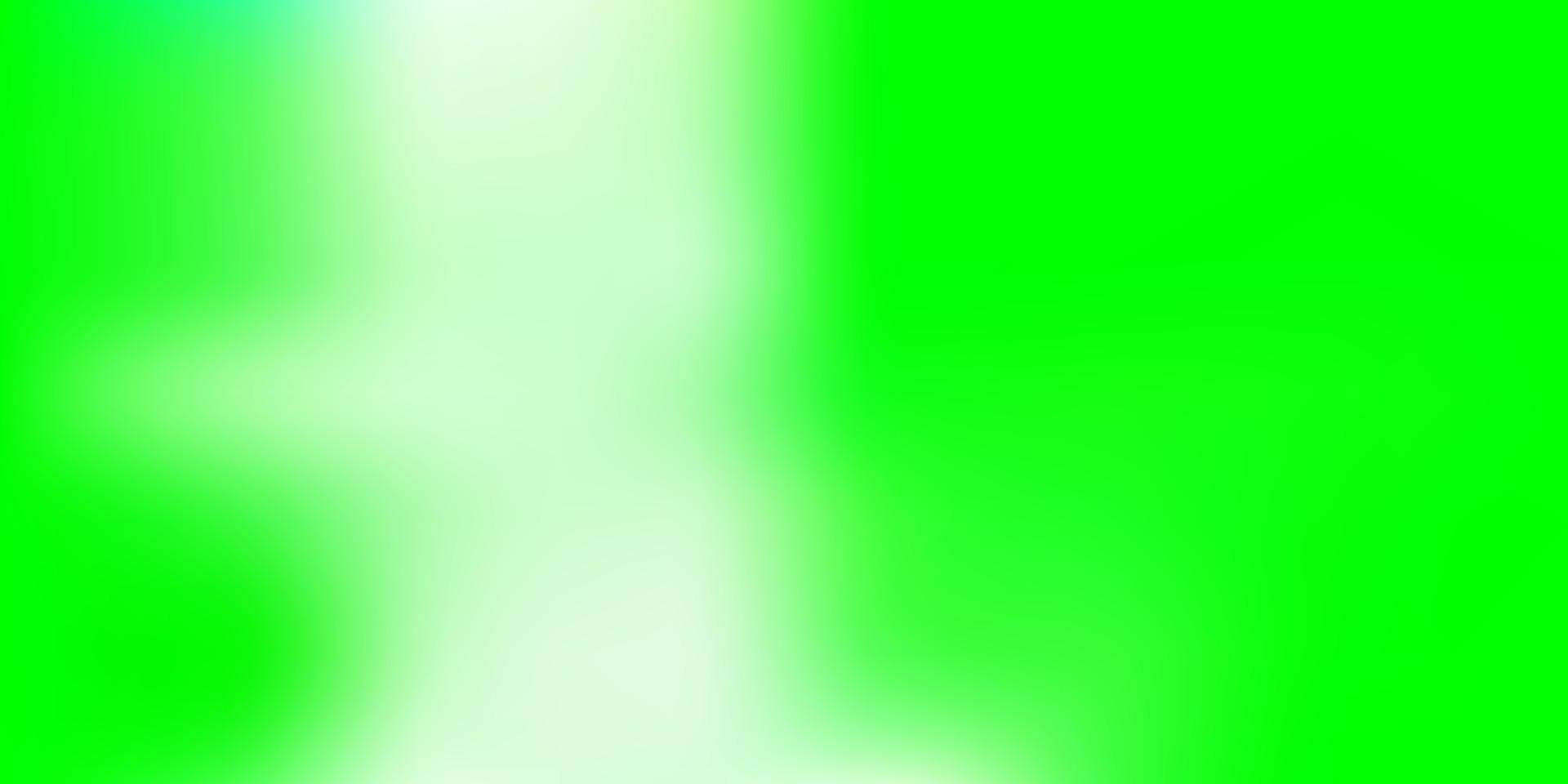 Light green vector abstract blur template.