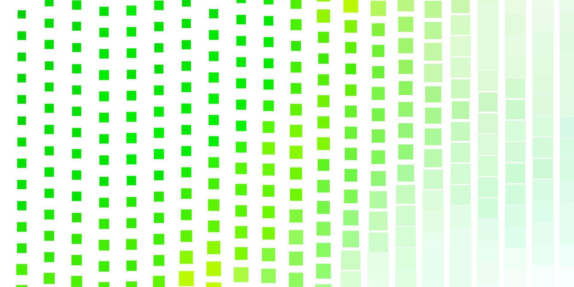 Light Green vector template in rectangles.