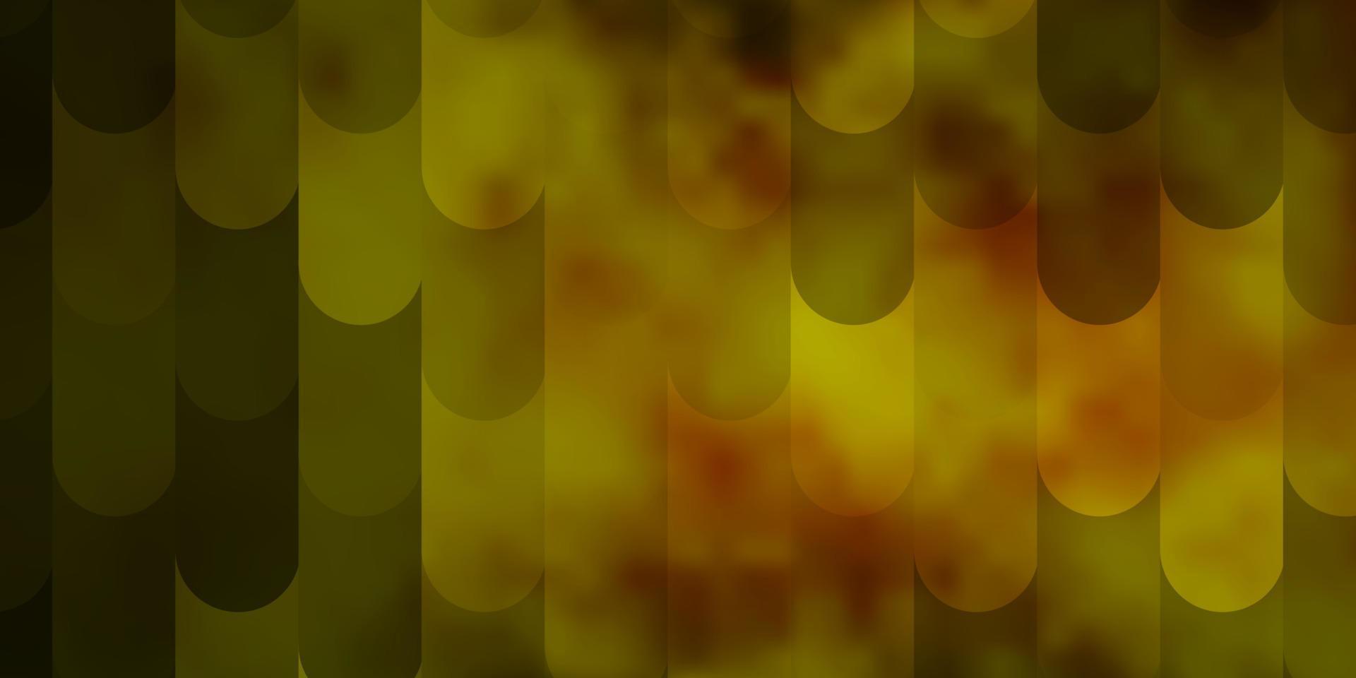 Light Green, Yellow vector backdrop with lines.