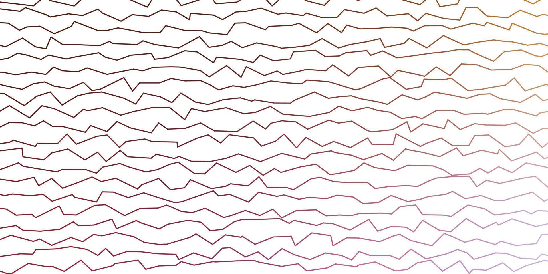 Dark Multicolor vector pattern with curved lines.