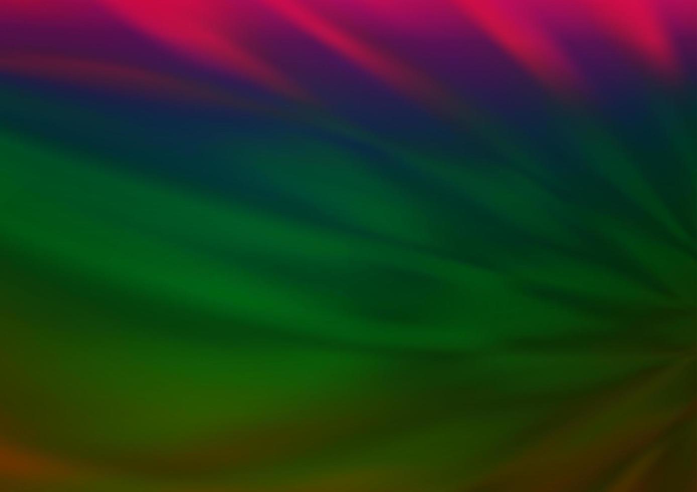 Dark Multicolor, Rainbow vector glossy abstract template.