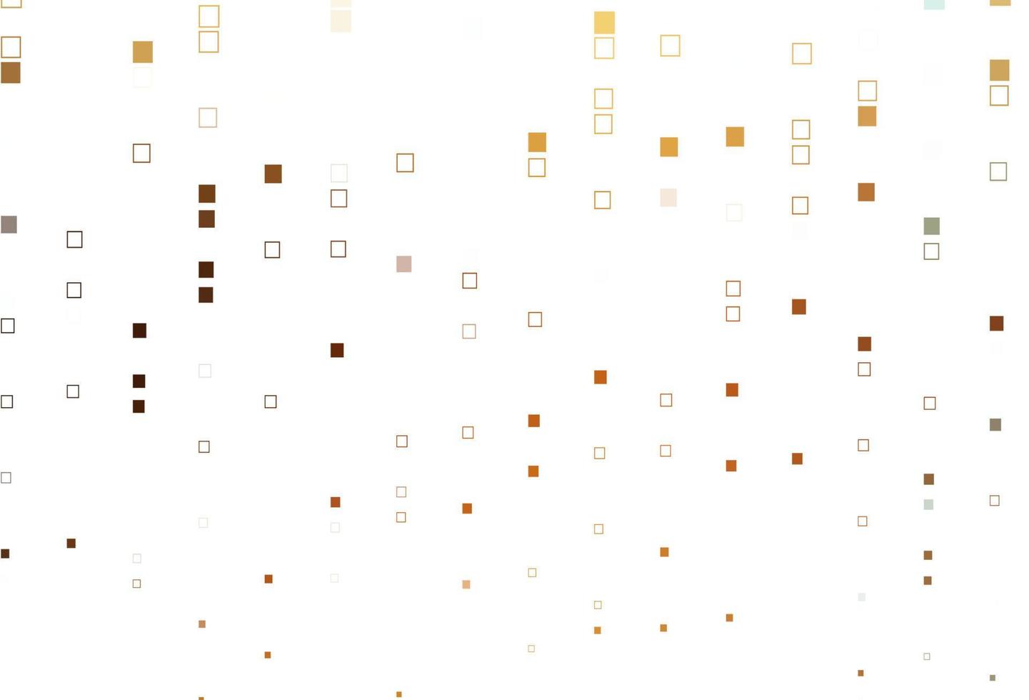 Light Orange vector background with rectangles.