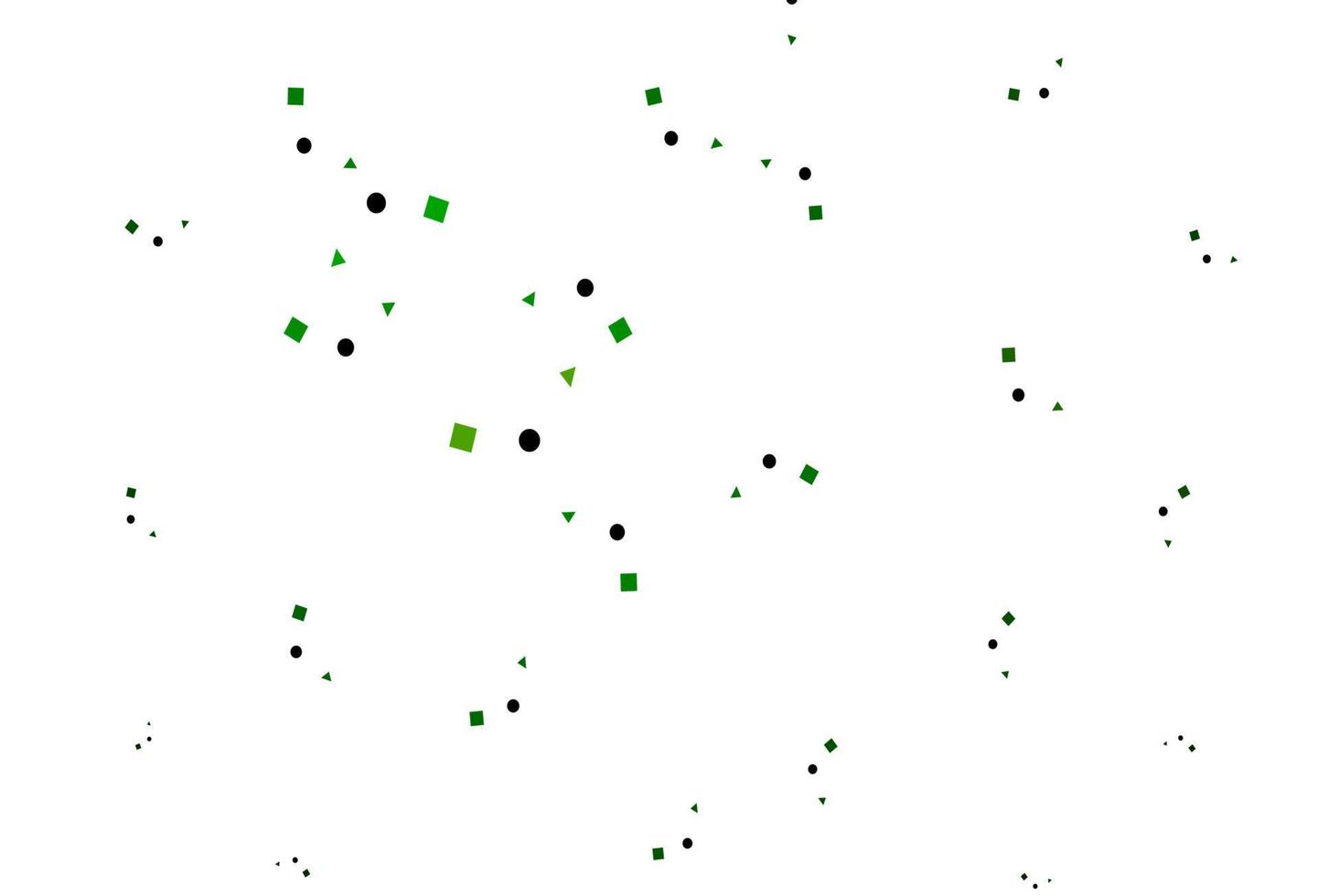 Light Green vector backdrop with lines, circles, rhombus.