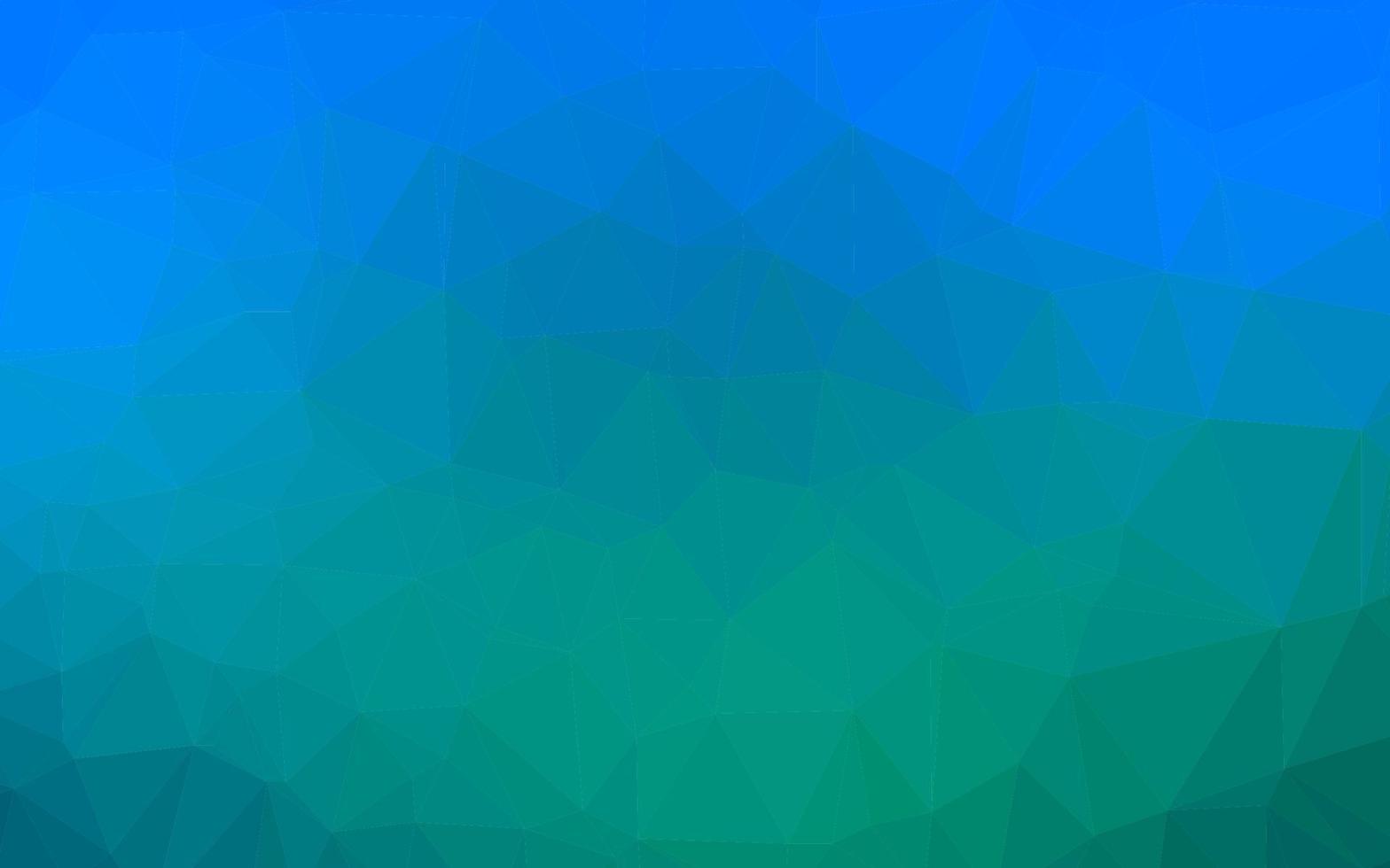 Light Blue, Green vector low poly texture.